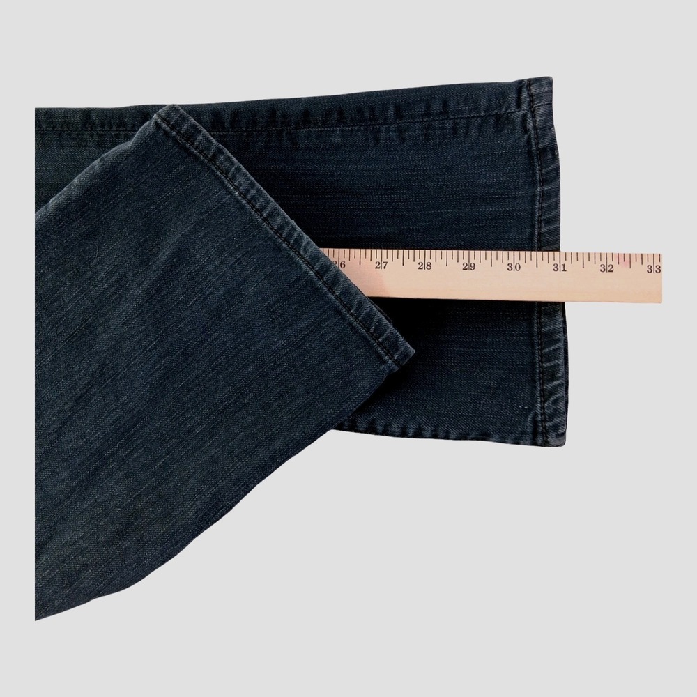 Seven7 Jeans Womens 6 Blue Mid Rise Bootcut Stretch Medium Wash Denim Pants - Picture 10 of 10